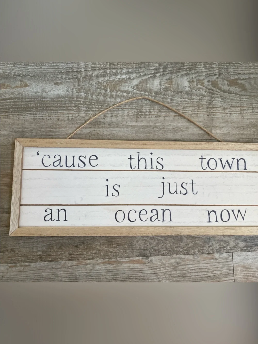 Noah Kahan handmade sign